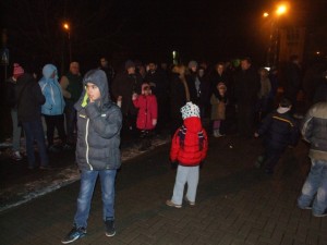 Paljenje badnjaka, Lipar 06.01.2016. god.